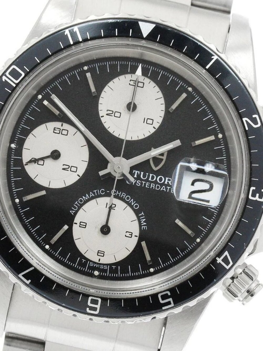 TUDOR Oyster Date Chronotime 79170 black Dial Automatic Men's Watch